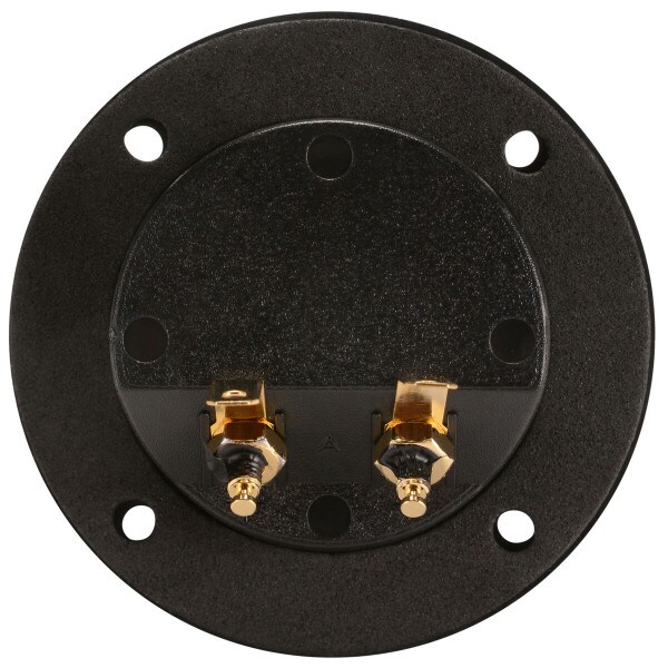 Main product image for Round Speaker Terminal 2-15/16" Gold Binding Post 260-283